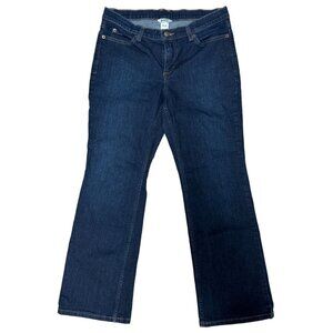Duluth‎ Trading Wide Leg Jeans Woman's Size 10*29 Inseam 27" Blue E1